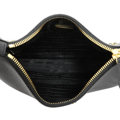 Exclusive Prada Black Saffiano Re-Edition 2005 Shoulder Bag — Alternate View 13