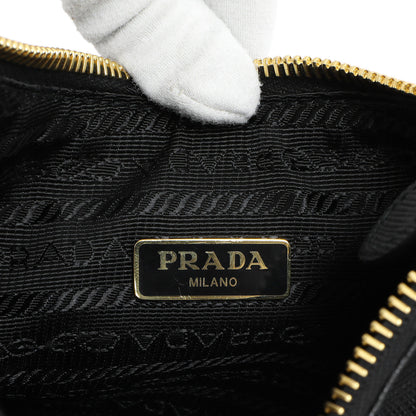 Exclusive Prada Black Saffiano Re-Edition 2005 Shoulder Bag — Alternate View 14