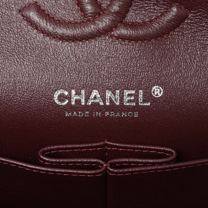 Exclusive Chanel Black Quilted Caviar Small Classic Double Flap — Detail View