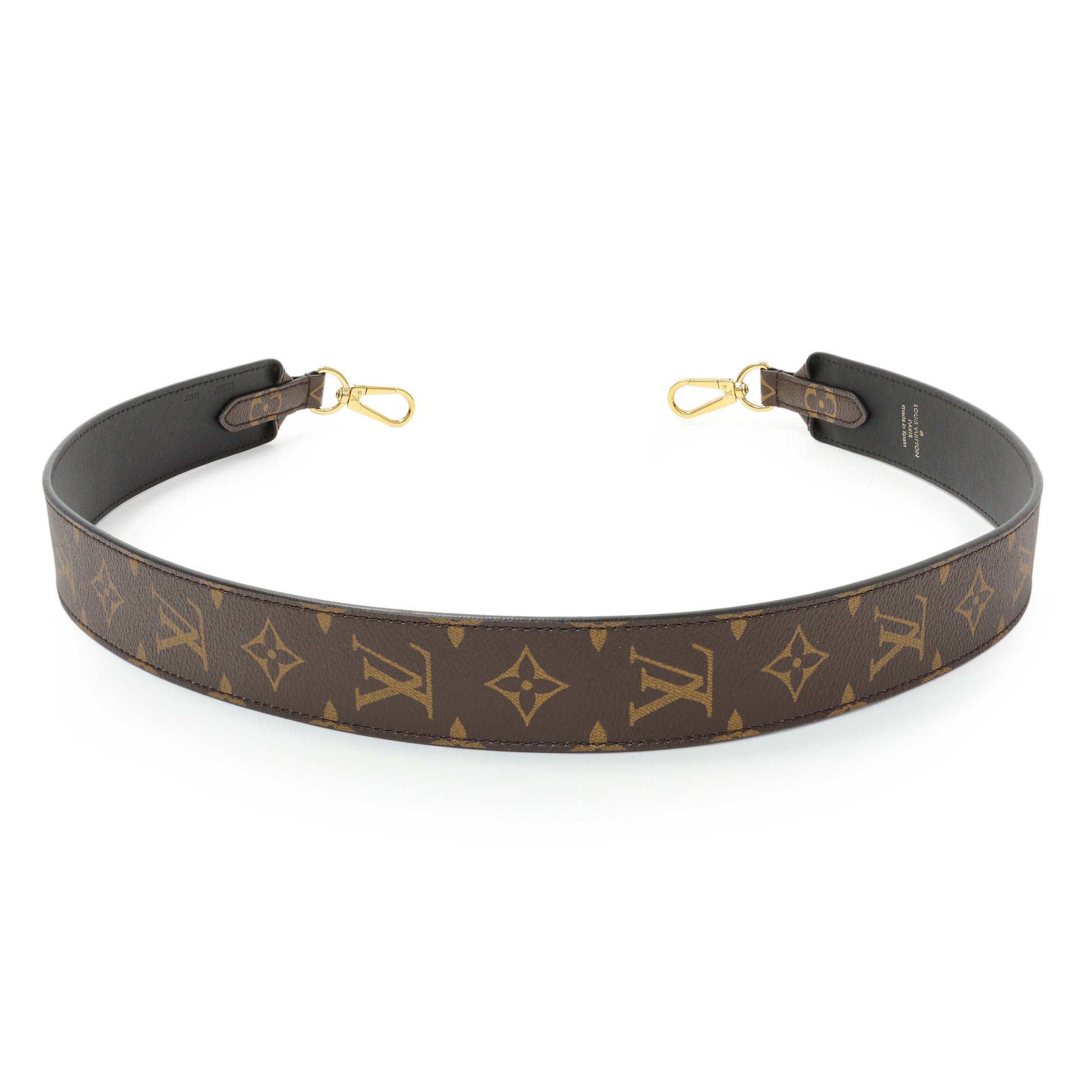 Exclusive Louis Vuitton Monogram Bandoulière Shoulder Strap — Side View