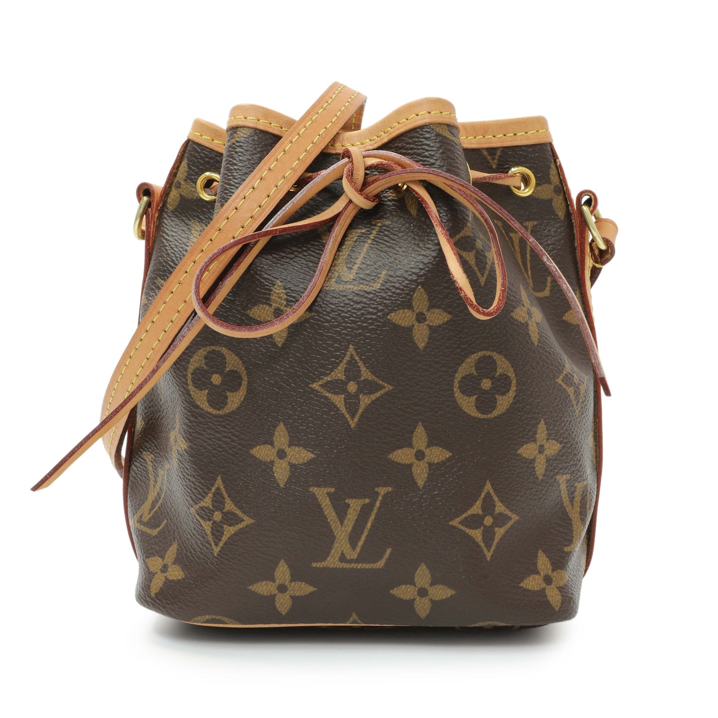 Exclusive Louis Vuitton Monogram Nano Noe — Front View