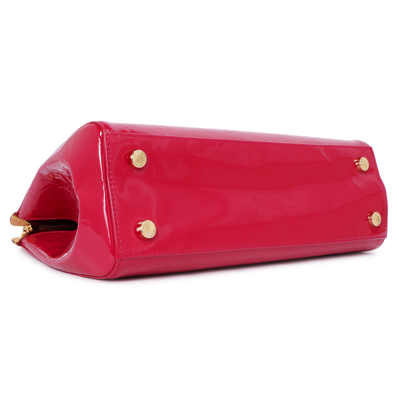 Exclusive Louis Vuitton Rose Indian Vernis Brea MM — Back View