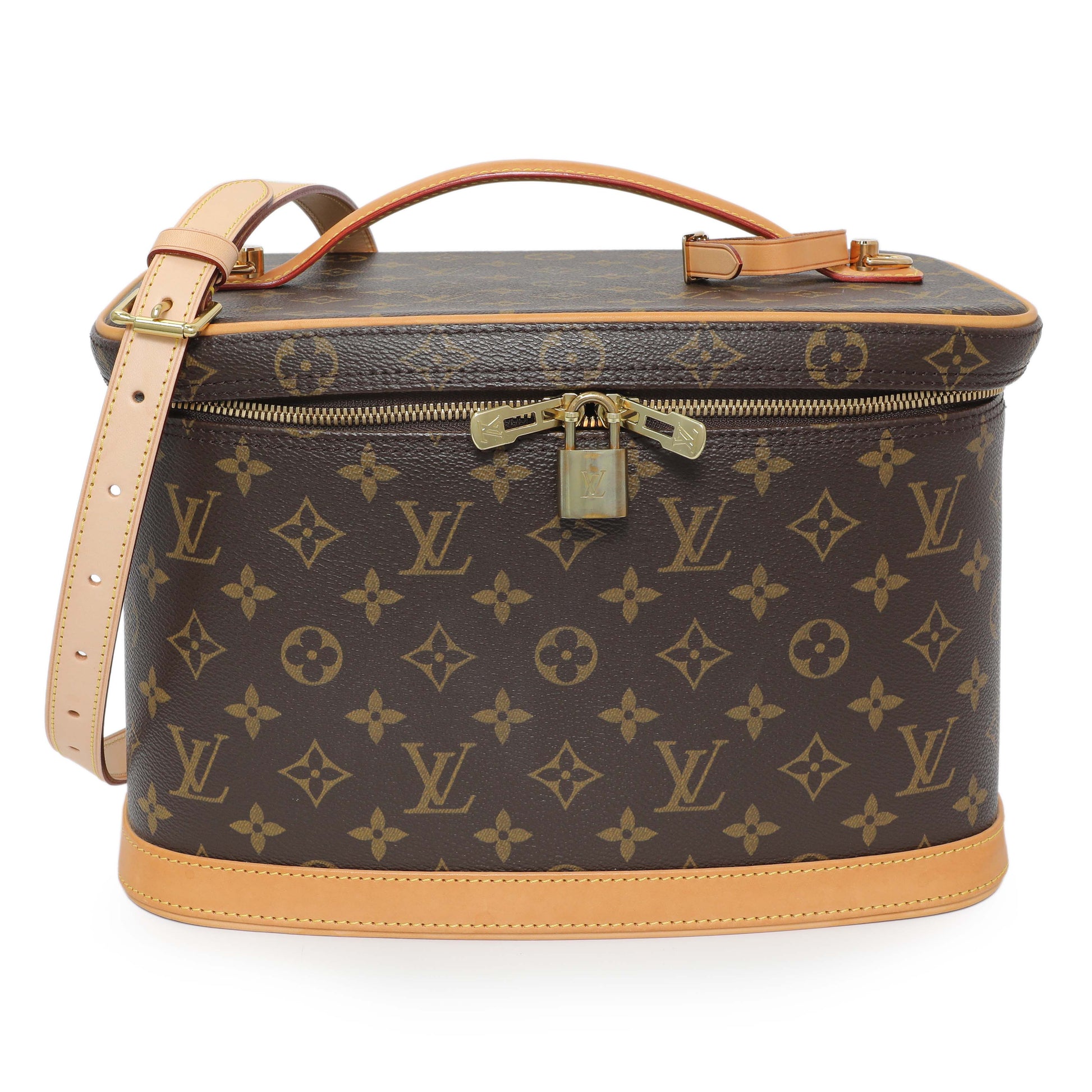 Exclusive Louis Vuitton Monogram Nice Vanity — Front View