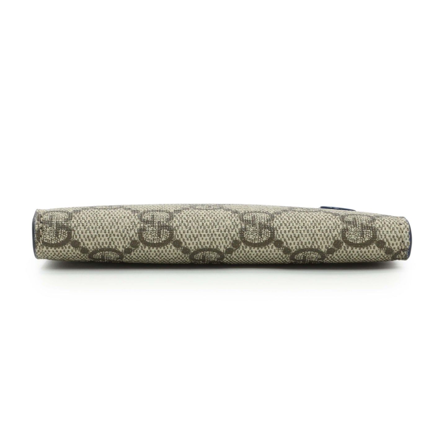 Exclusive Gucci Interior GG Supreme Canvas Long Card Case — Back View