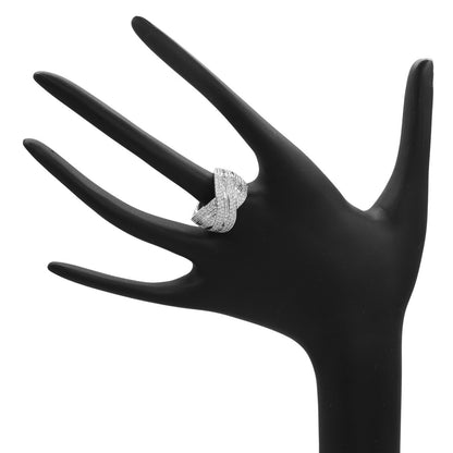 Exclusive 18K White Gold 2.71 Carat Diamond Ring — Back View