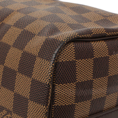 Exclusive Louis Vuitton Damier Ebene Speedy Bandouliere 25 — Detail View