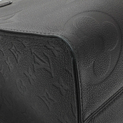 Exclusive Louis Vuitton Black Empreinte Monogram Giant OnTheGo MM — Top View