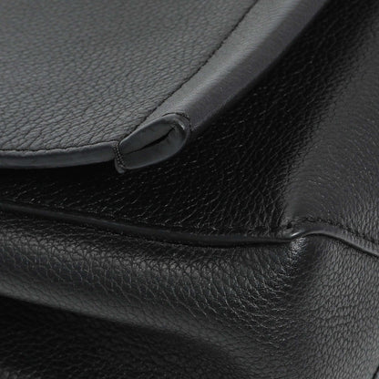 Exclusive Louis Vuitton Black Soft Calfskin Lockme II Chain Bag BB — Top View