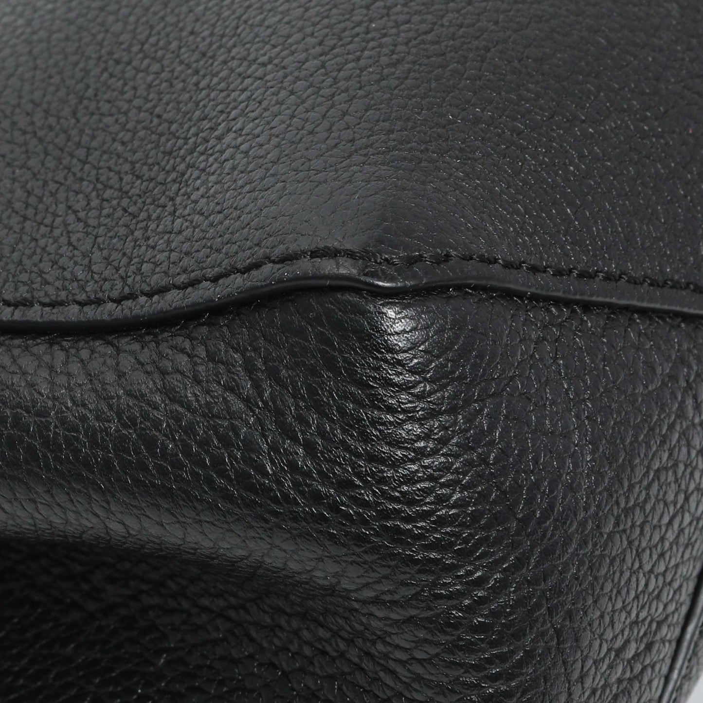 Exclusive Louis Vuitton Black Soft Calfskin Lockme II Chain Bag BB — Lifestyle View