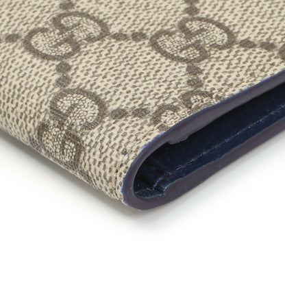 Exclusive Gucci Interior GG Supreme Canvas Long Card Case — Top View