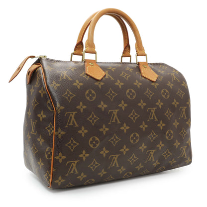 Exclusive Louis Vuitton Monogram Speedy 30 — Side View