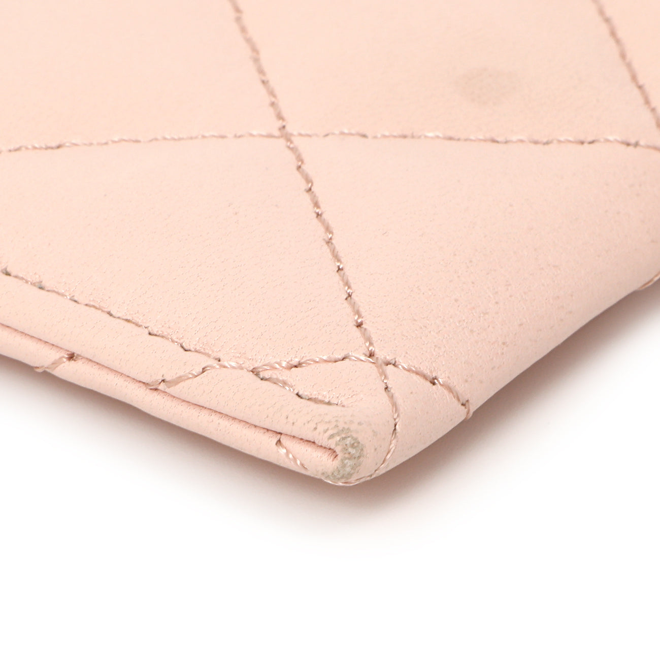 Exclusive Chanel Pink Quilted Lambskin Card Holder — Alternate View 9