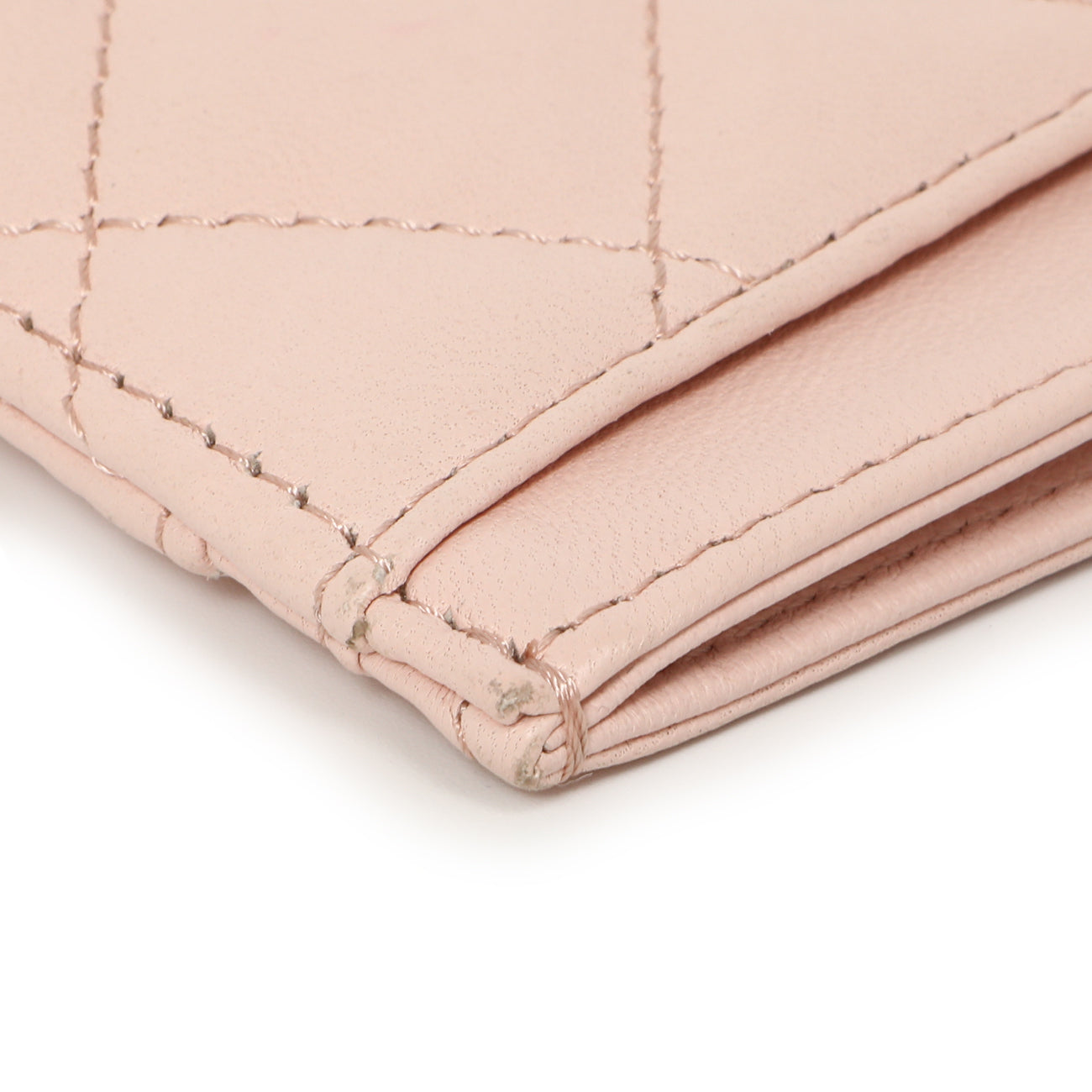 Exclusive Chanel Pink Quilted Lambskin Card Holder — Alternate View 10