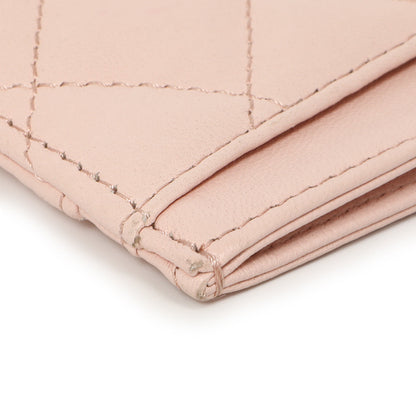 Exclusive Chanel Pink Quilted Lambskin Card Holder — Alternate View 10