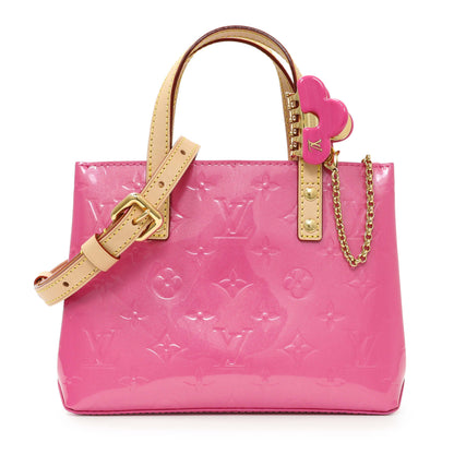 Exclusive Louis Vuitton Neon Pink Vernis Reade PM NM — Front View