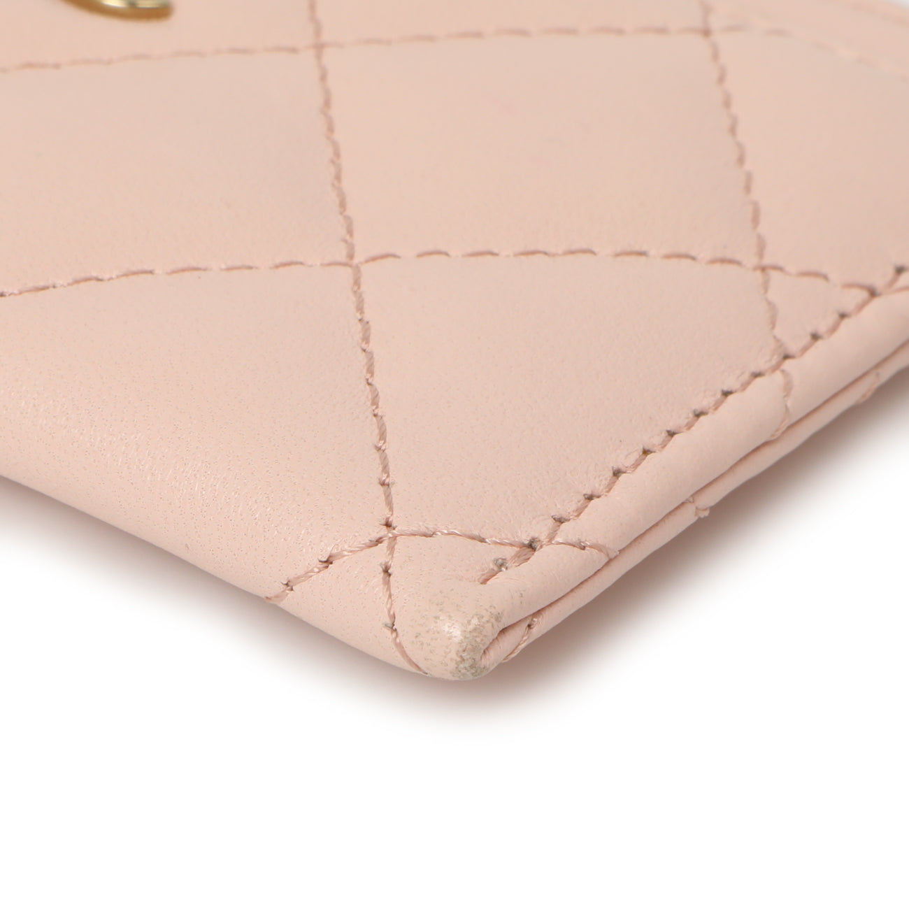Exclusive Chanel Pink Quilted Lambskin Card Holder — Alternate View 8