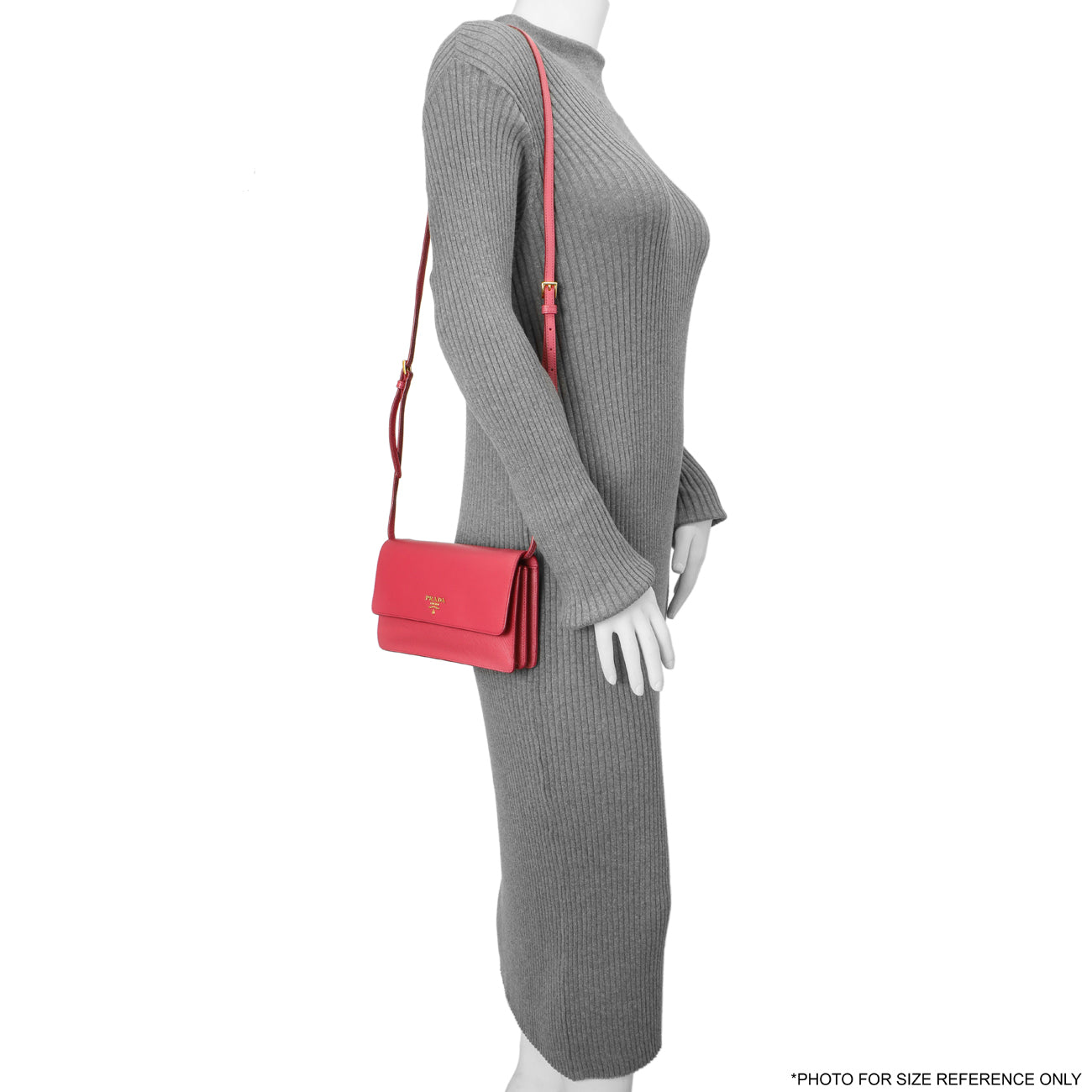 Exclusive Prada Peonia Saffiano Lux Mini Crossbody — Alternate View 14