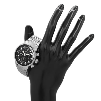 Exclusive IWC Stainless Steel Aquatimer Chronograph IW371928 — Detail View