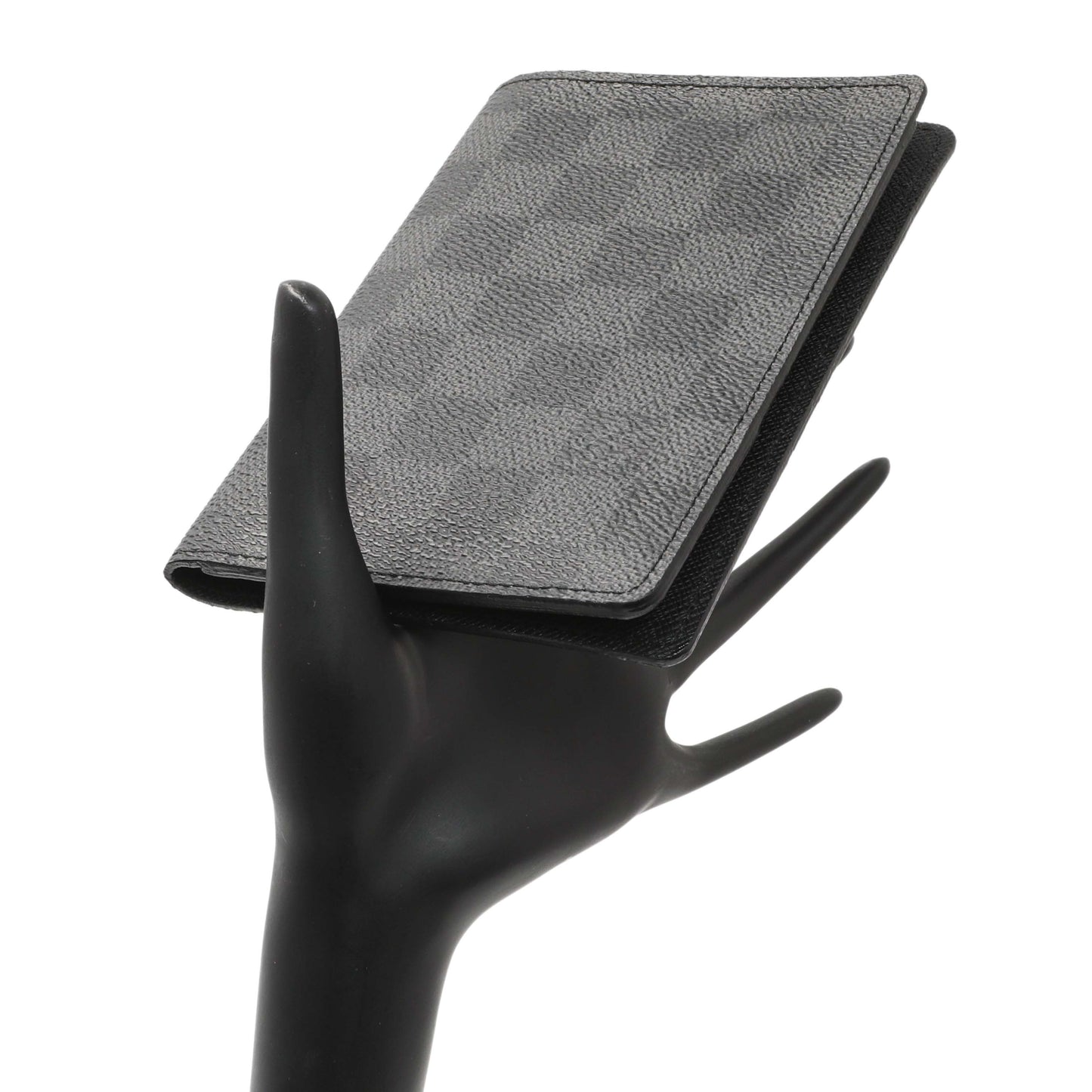 Exclusive Louis Vuitton Damier Graphite Passport Cover — Alternate View 7