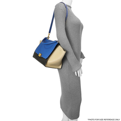 Exclusive Celine Tri-Color Calfskin Medium Trapeze — Alternate View 12