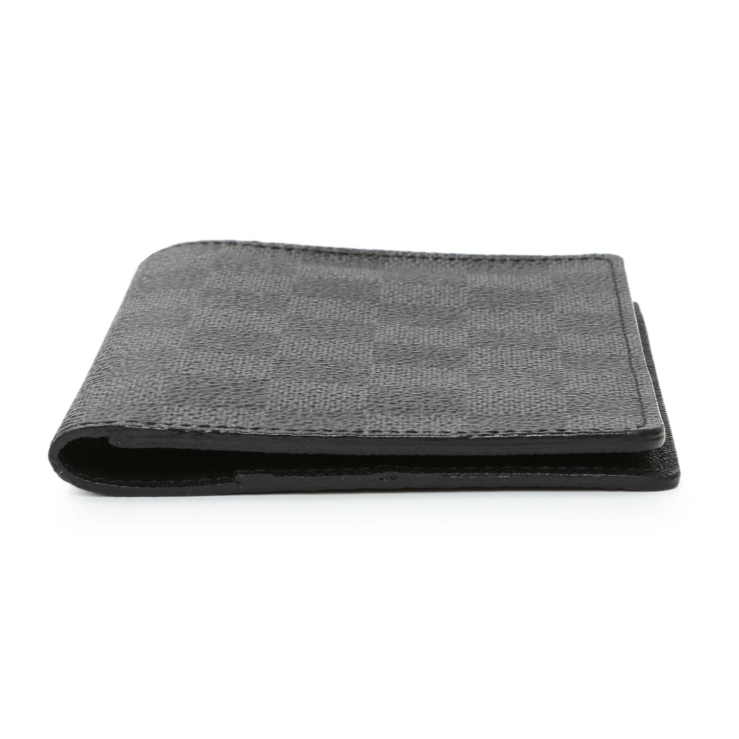 Exclusive Louis Vuitton Damier Graphite Passport Cover — Back View