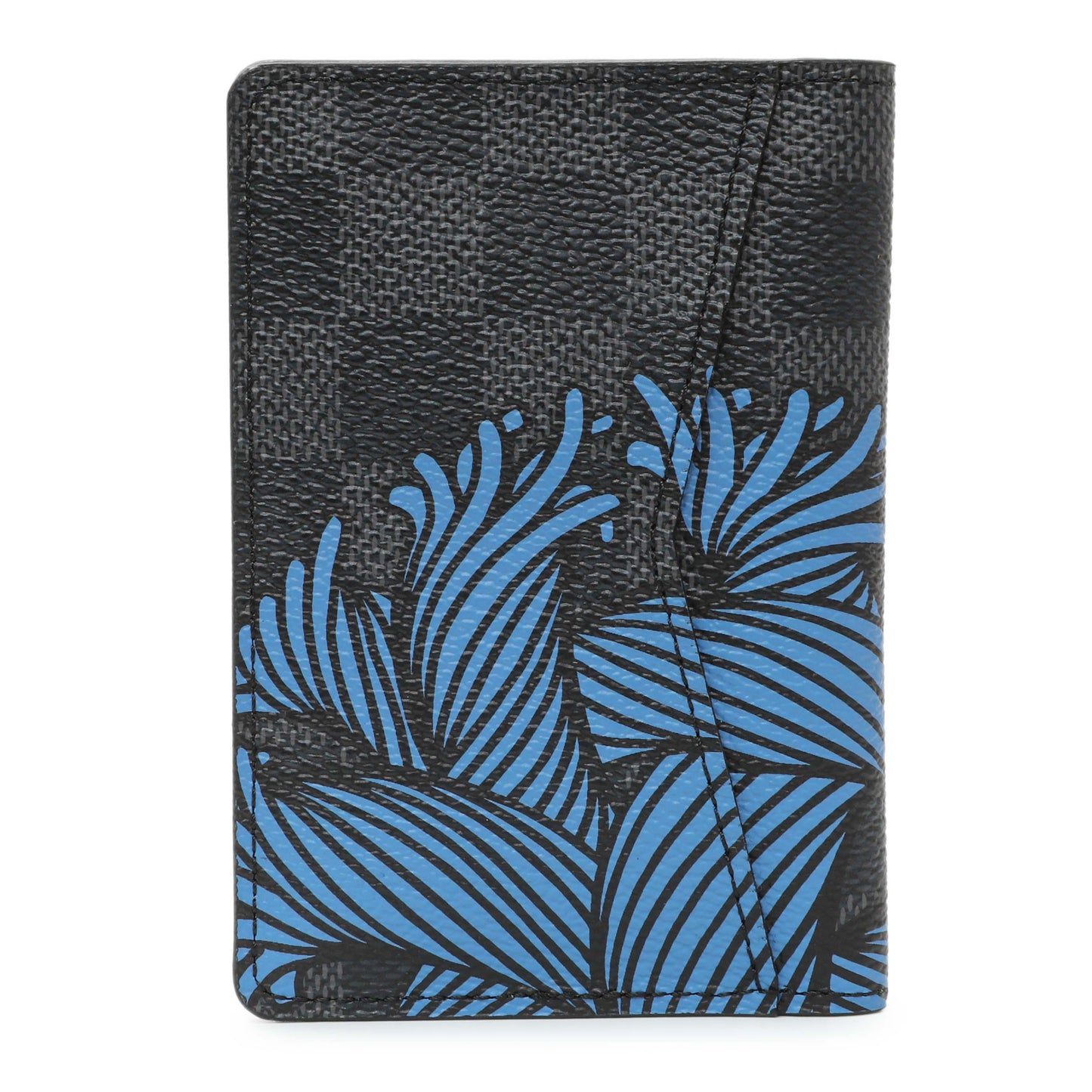 Exclusive Louis Vuitton Damier Graphite Rope Pocket Organizer — Side View