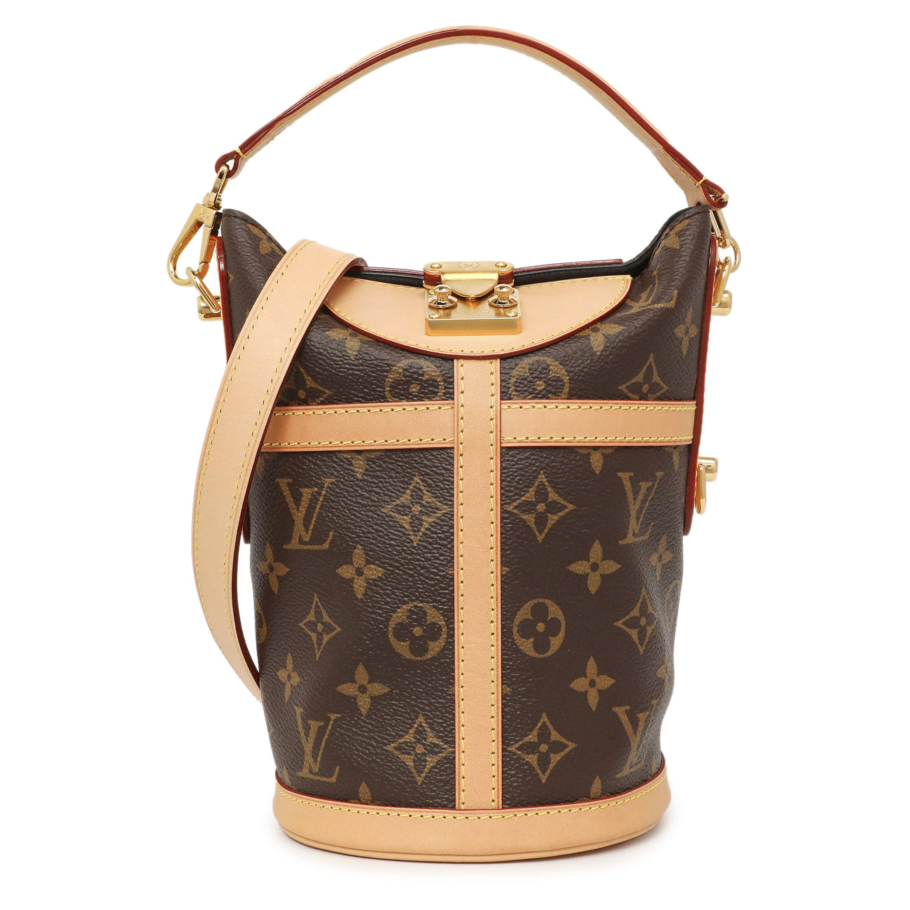 Exclusive Louis Vuitton Monogram Duffle Bag — Front View