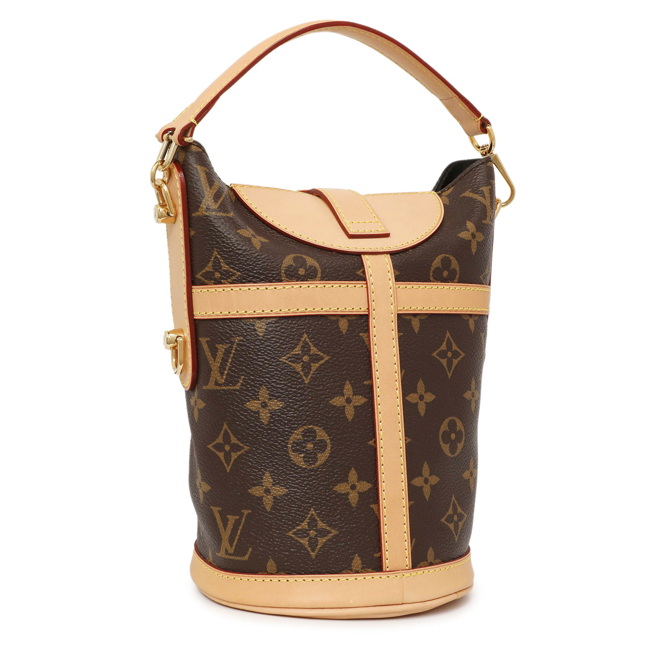 Exclusive Louis Vuitton Monogram Duffle Bag — Side View