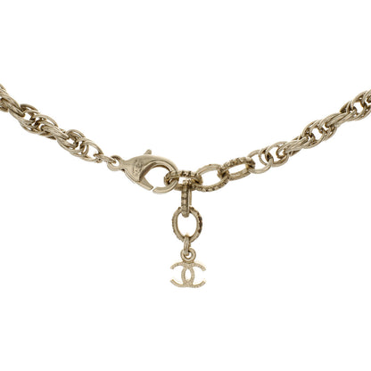 Exclusive Chanel Pearl CC Pendant    Necklace — Back View