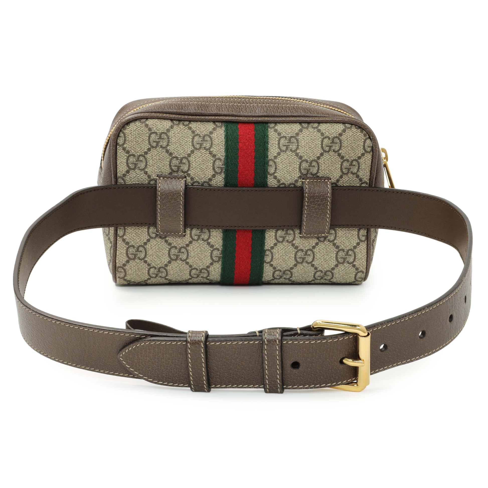 Exclusive Gucci GG Supreme Monogram Small Ophidia Belt Bag — Side View