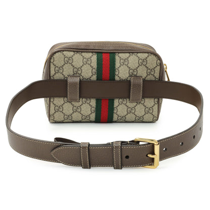 Exclusive Gucci GG Supreme Monogram Small Ophidia Belt Bag — Side View