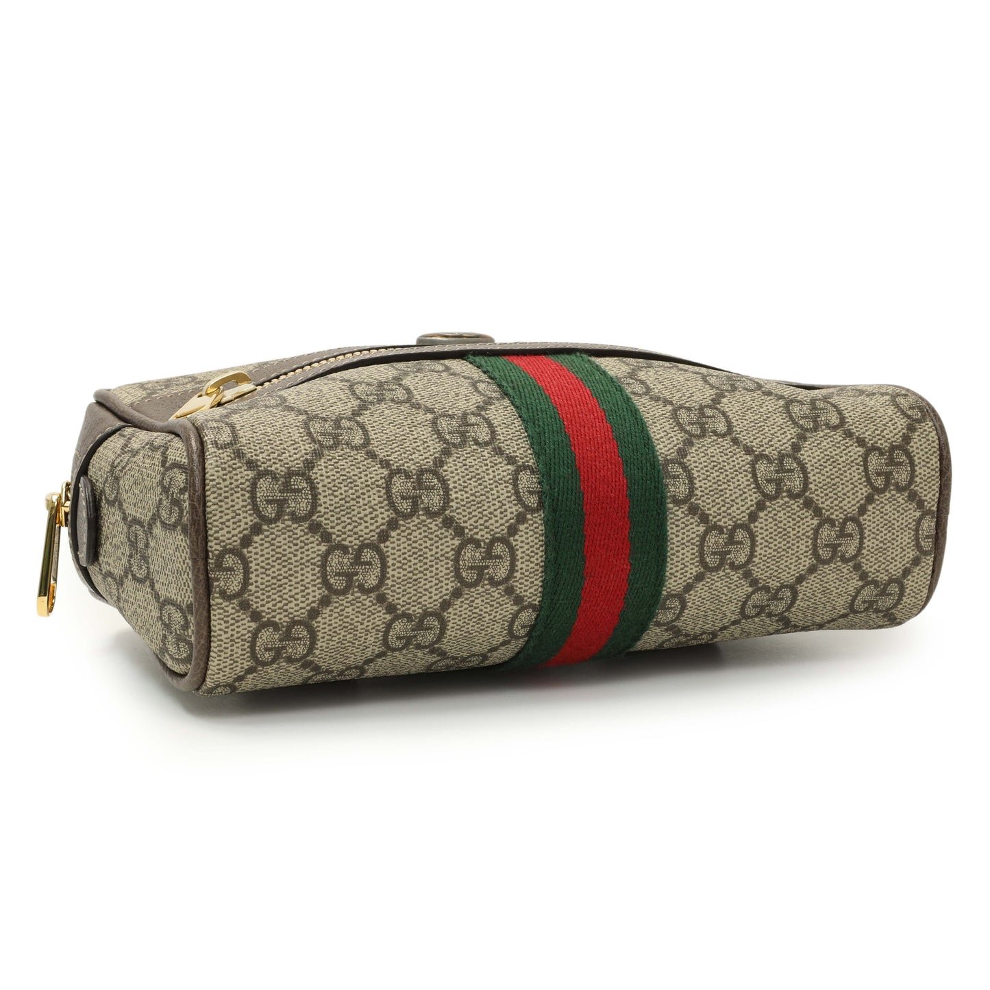 Exclusive Gucci GG Supreme Monogram Small Ophidia Belt Bag — Back View