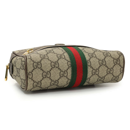 Exclusive Gucci GG Supreme Monogram Small Ophidia Belt Bag — Back View