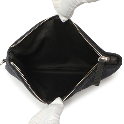 Exclusive Chanel Black Canvas Small Deauville Tote — Alternate View 7