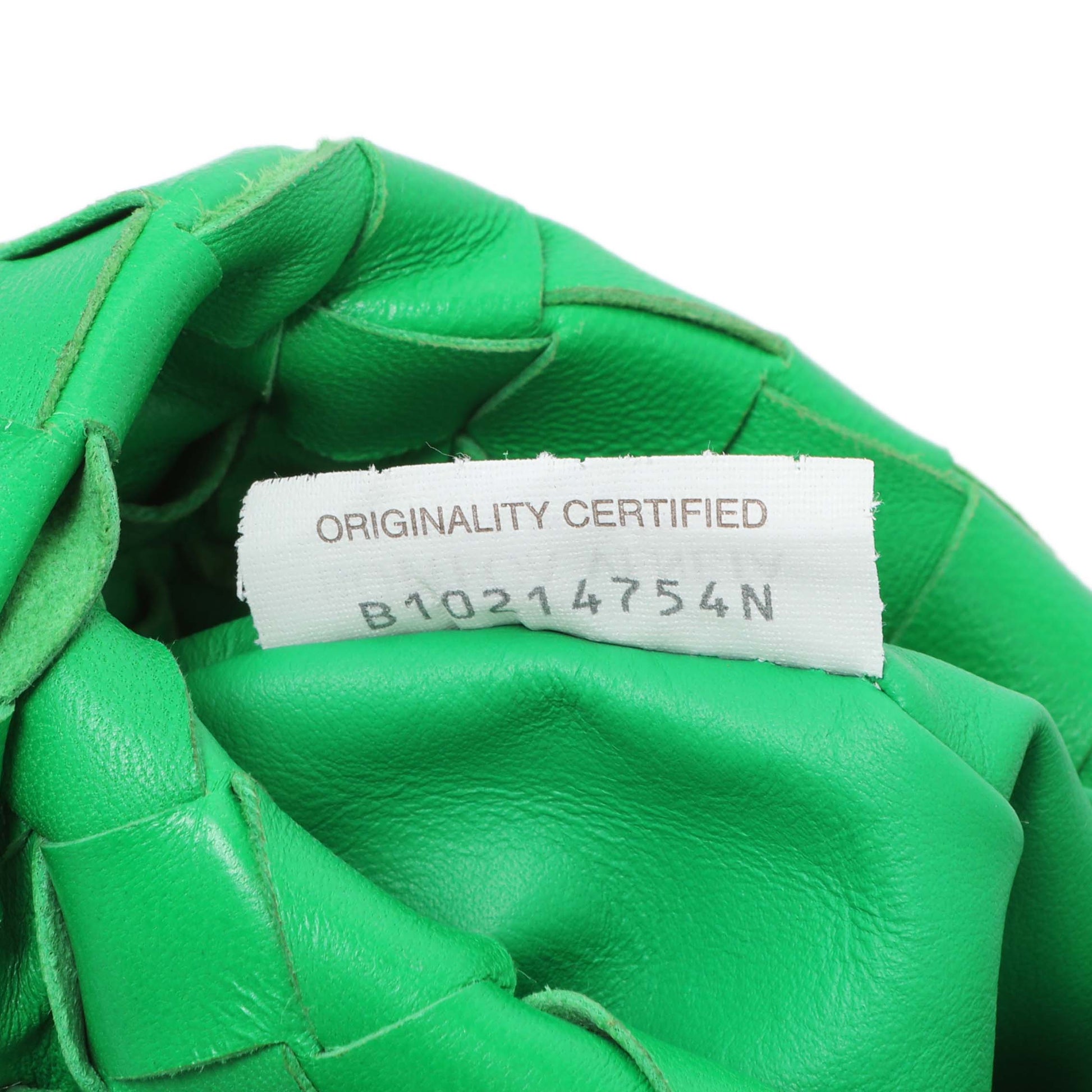 Exclusive Bottega Veneta Parakeet Nappa Intrecciato Mini Jodie — Lifestyle View
