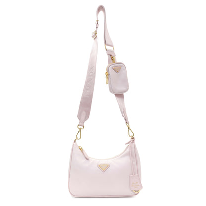 Exclusive Prada Alabastro Nylon Re-Edition 2005 shoulder bag — Front View