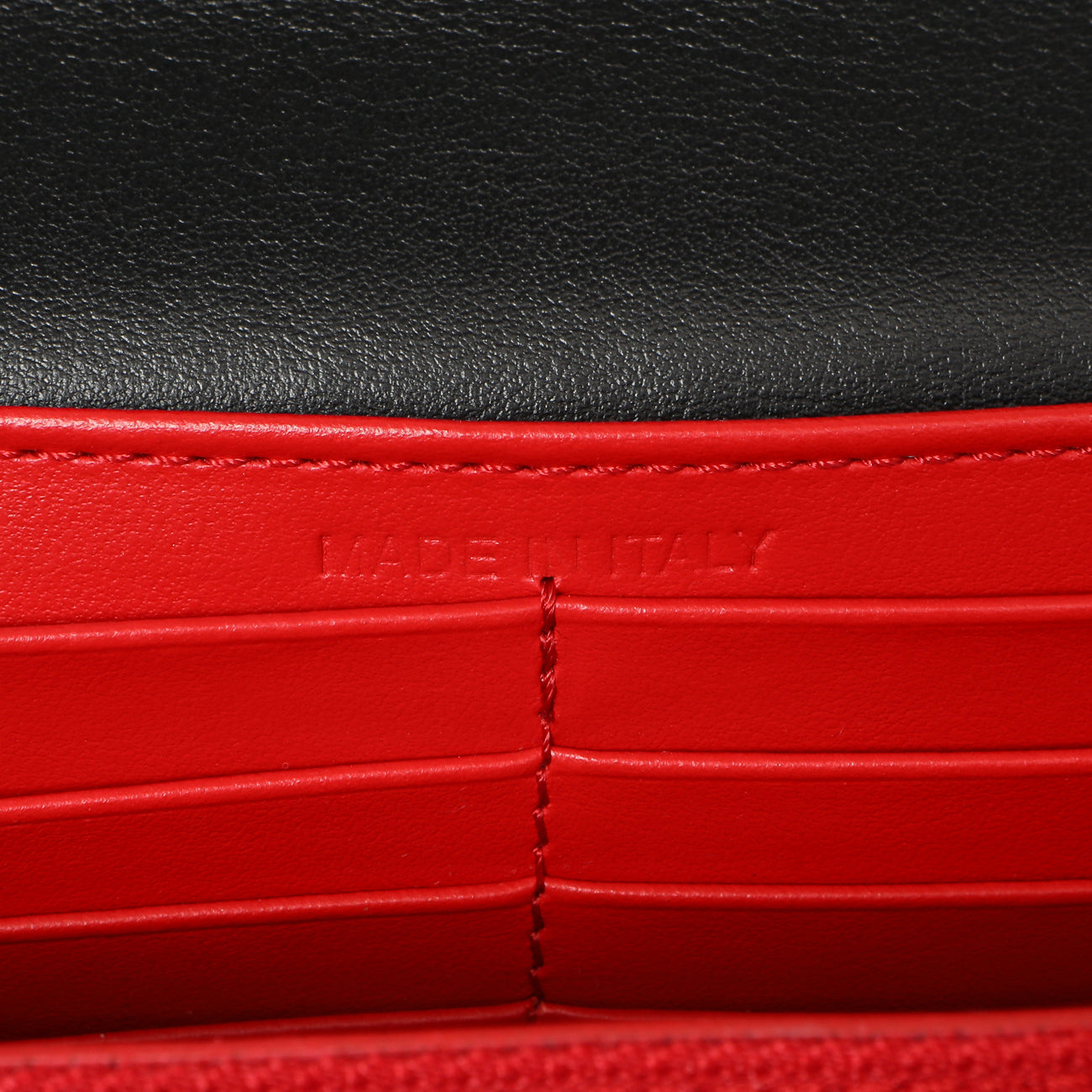 Exclusive Christian Louboutin Black Calfskin Spikes Loubinthesky Paloma Clutch — Lifestyle View
