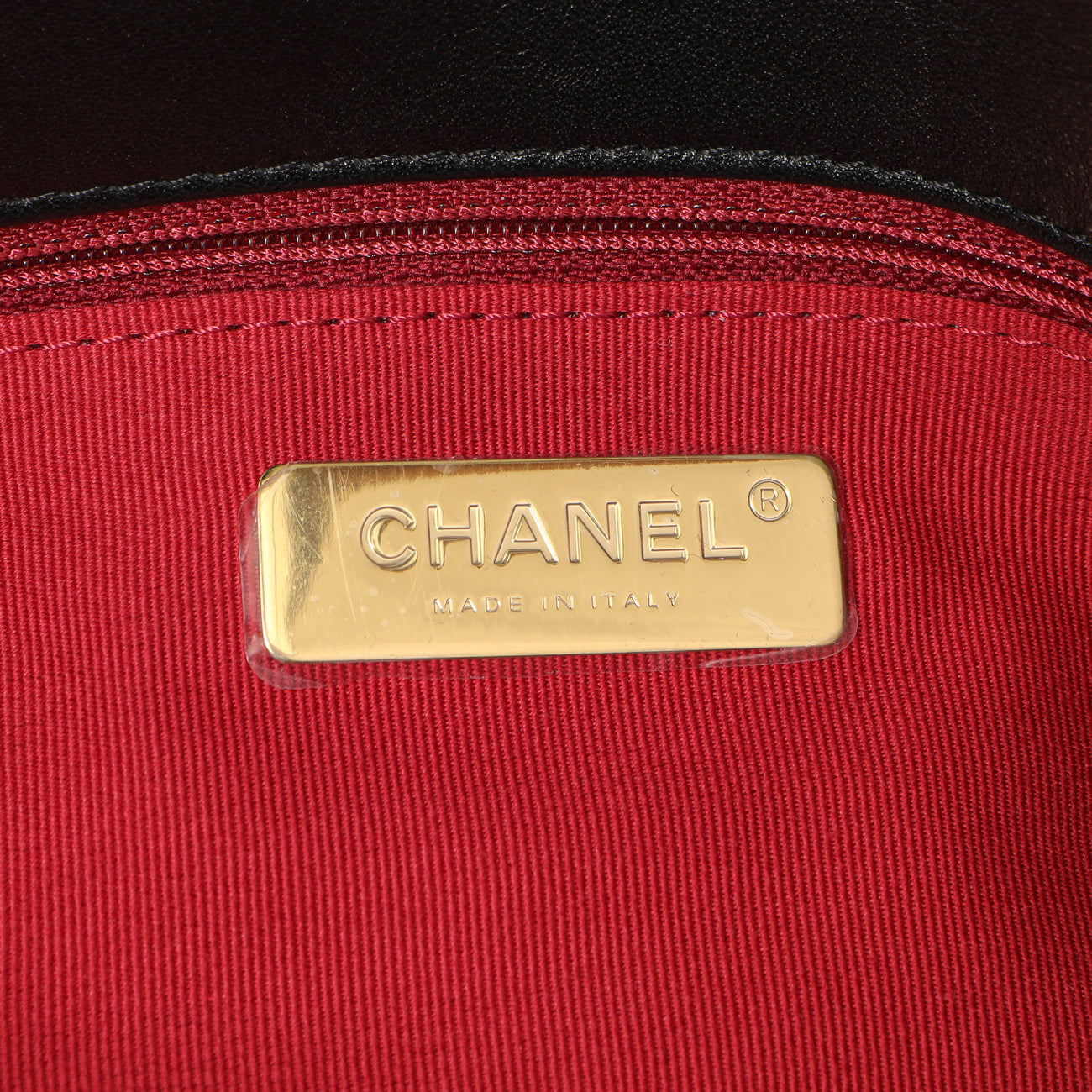 Exclusive Chanel Black Quilted Lambskin Large 19 Flap — Lifestyle View