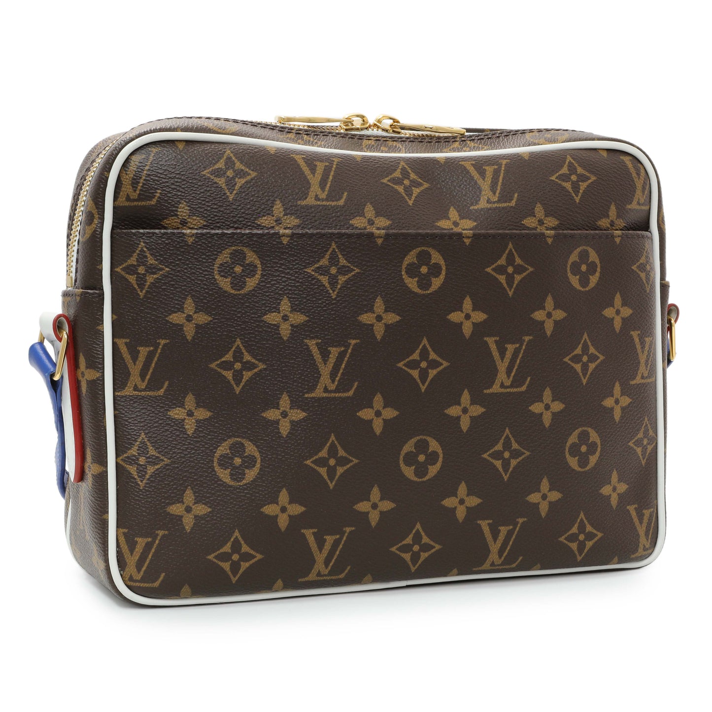Exclusive Louis Vuitton X Nba 2020 Monogram Nil Messenger Bag — Side View