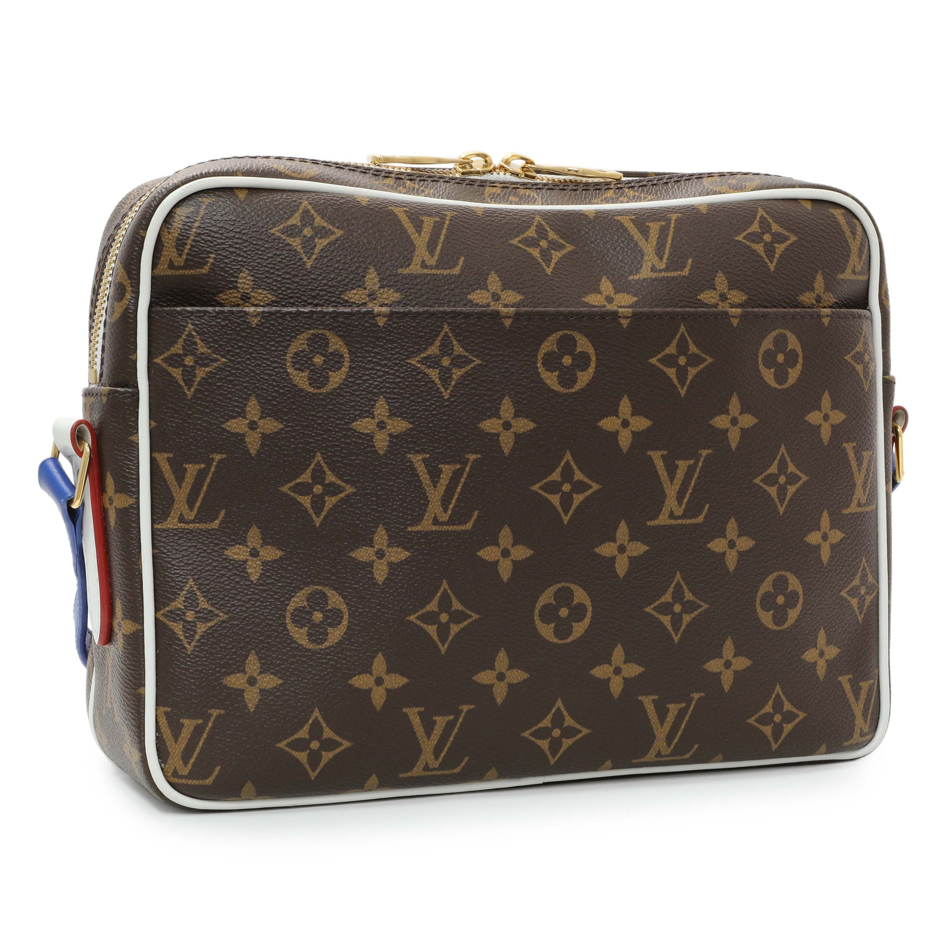 Exclusive Louis Vuitton X Nba 2020 Monogram Nil Messenger Bag — Side View