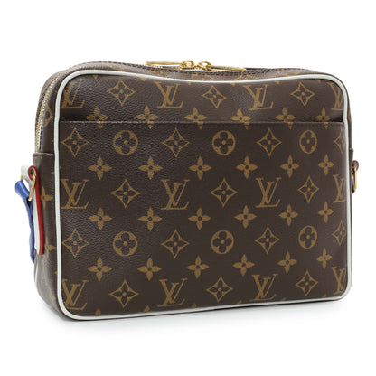 Exclusive Louis Vuitton X Nba 2020 Monogram Nil Messenger Bag — Side View