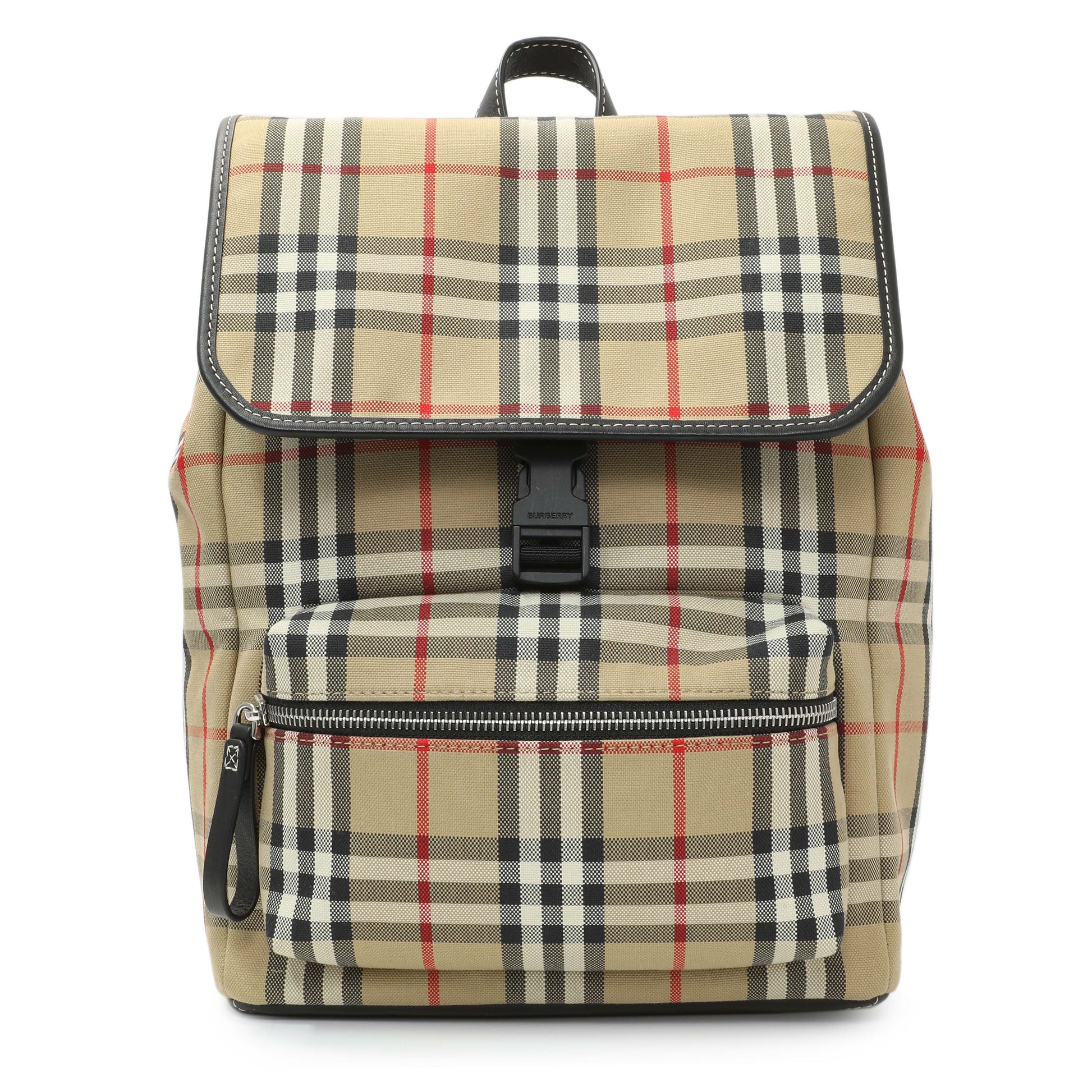 Exclusive Burberry Vintage Check Dewey Backpack — Front View