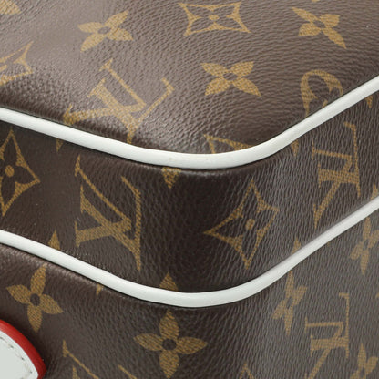 Exclusive Louis Vuitton X Nba 2020 Monogram Nil Messenger Bag — Top View