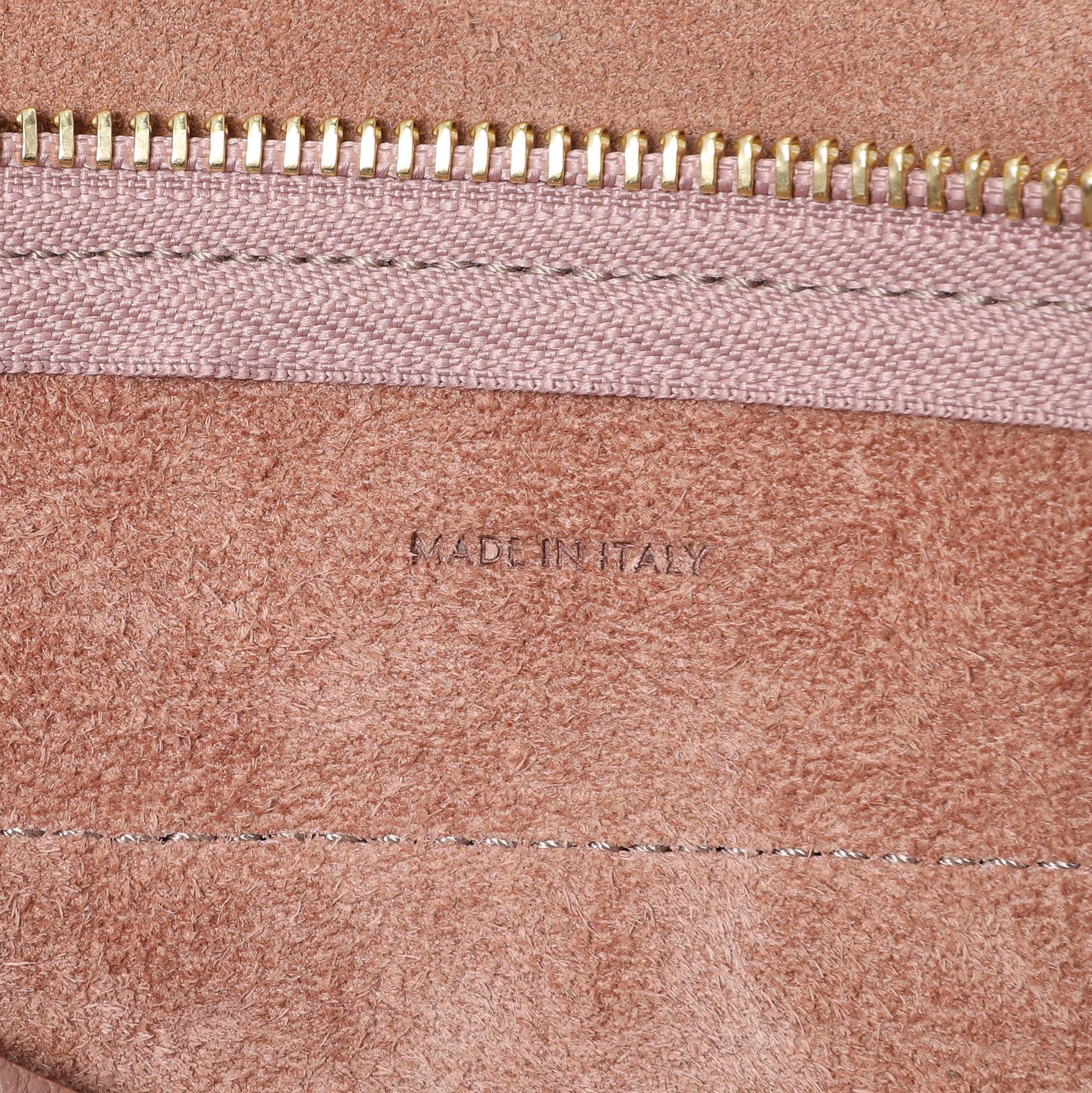 Exclusive Celine Rose Grained Calfskin Nano Belt Bag — Alternate View 10