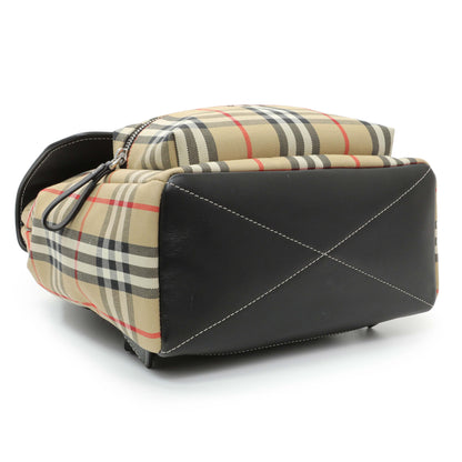 Exclusive Burberry Vintage Check Dewey Backpack — Back View