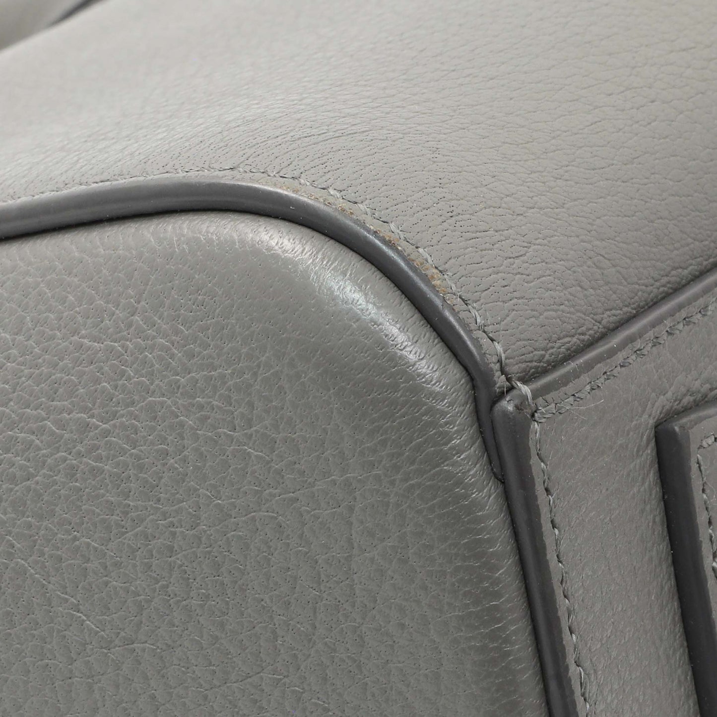 Exclusive Givenchy Grey Sugar Goatskin Antigona Mini — Top View