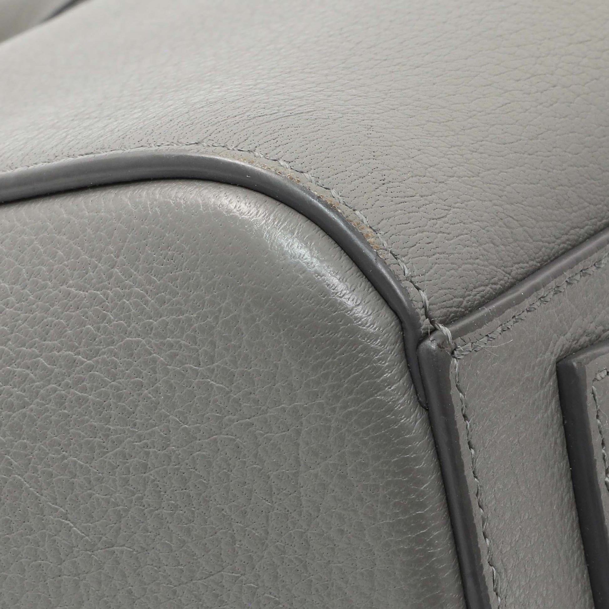 Exclusive Givenchy Grey Sugar Goatskin Antigona Mini — Top View