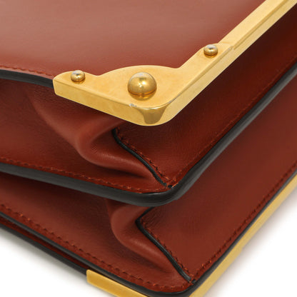 Exclusive Prada Cotto Nero City Calf Saffiano Cahier Bag — Alternate View 7