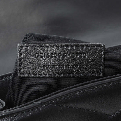 Exclusive Saint Laurent Black Calfskin Monogram Toy Loulou Crossbody — Alternate View 10