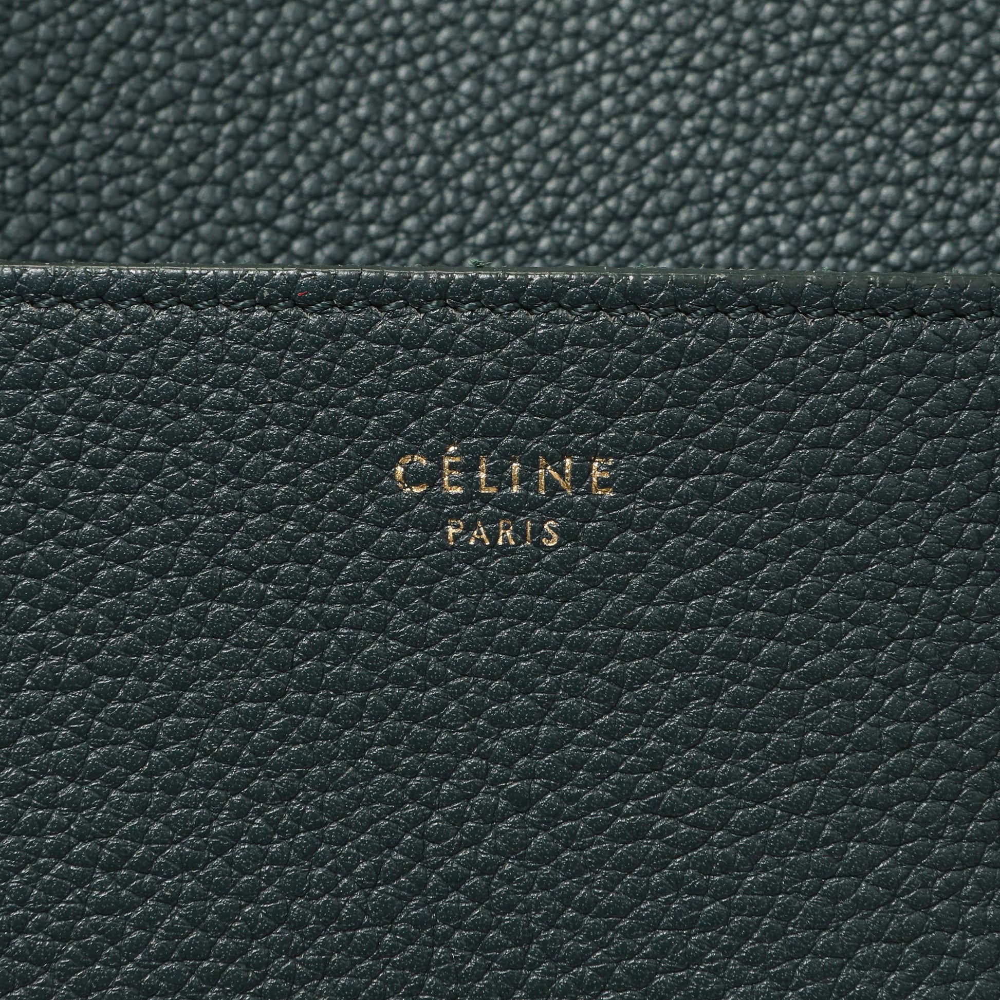 Exclusive Celine Amazone Soft Grained Calfskin Sangle Bucket Bag — Alternate View 9
